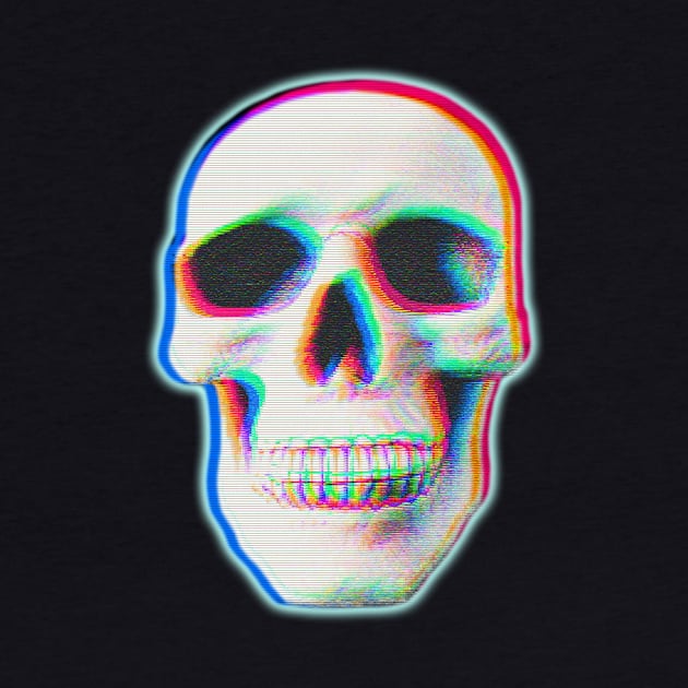 Glitch Skull by DyrkWyst